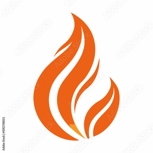 fire flames logo