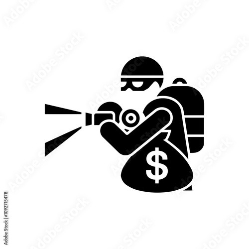 Robbery in Progress Icon