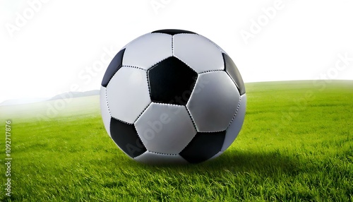 Soccer ball, Football, isolated on white background