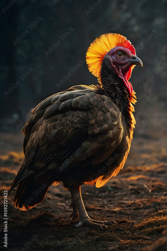 red billed hornbill