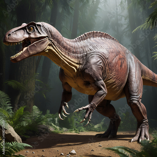 dinosaurs: Acrocanthosaurus  photo