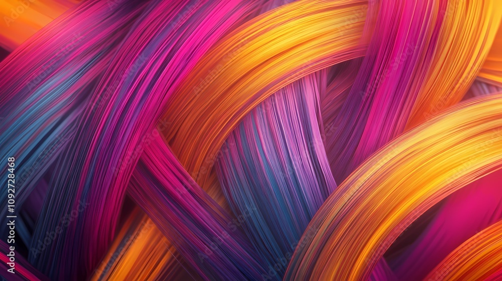 Naklejka premium digital technology fiber texture poster background