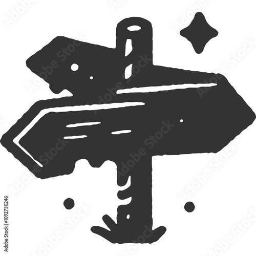 Too Far Vintage Illustration Vector