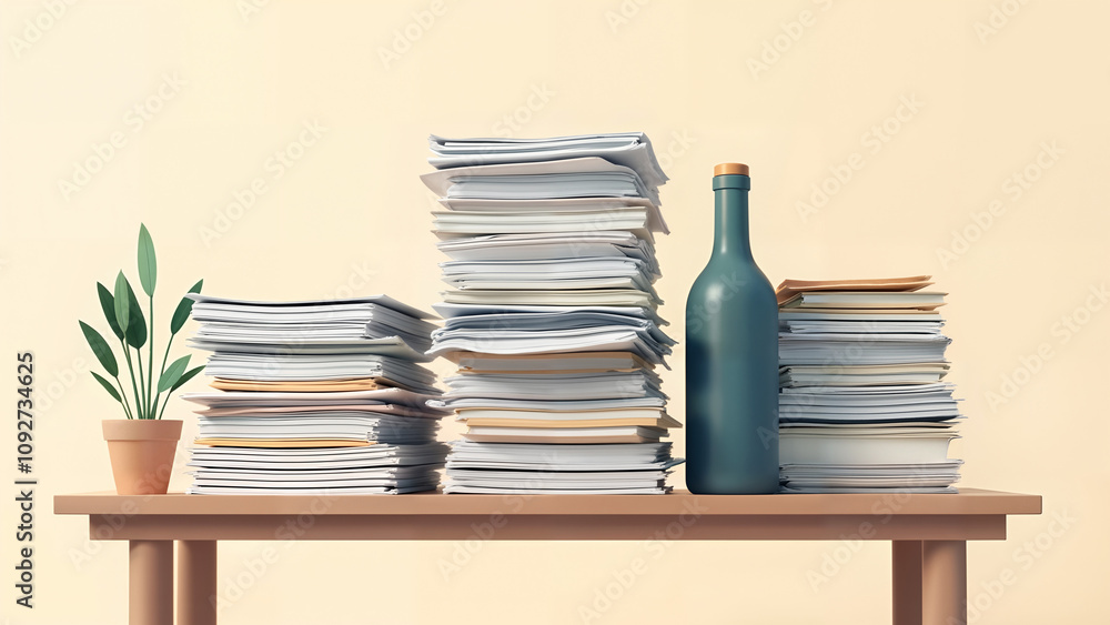 Creative Bottleneck Illustration Creative Bottleneck Illustration