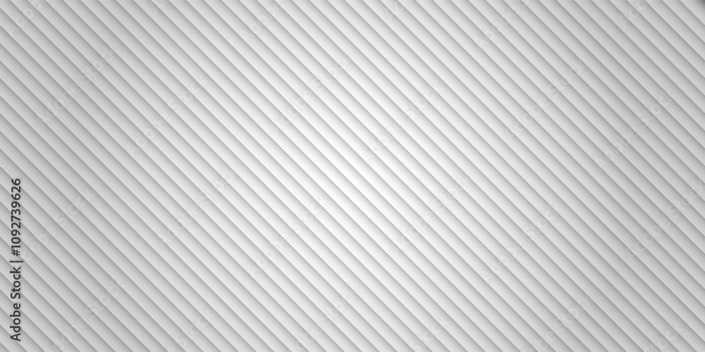 Fototapeta premium Diagonal Striped Texture. A light gray background with a subtle diagonal striped pattern, adding a professional, clean look, suitable for corporate or minimalist design