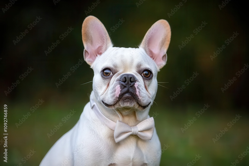 French Bulldog with a Bowtie