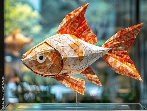 Intricate origami that requires a lot of effort can turn ordinary paper into beautiful artwork that can be displayed on a stand in a gallery. (Pisces for those born between February 19 – March 20) photo