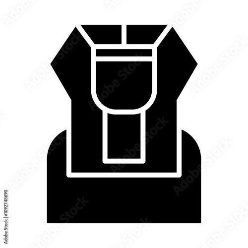 Sarcophagus glyph icon