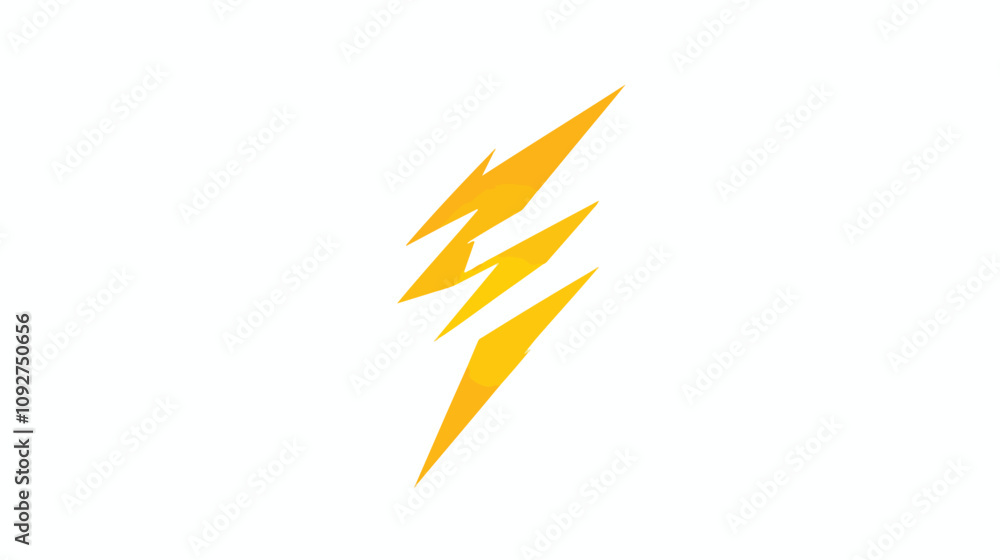 Dynamic Lightning Thunderbolt Logo Icon Vector Graphic Dynamic Lightning Thunderbolt Logo Icon Vector Graphic
