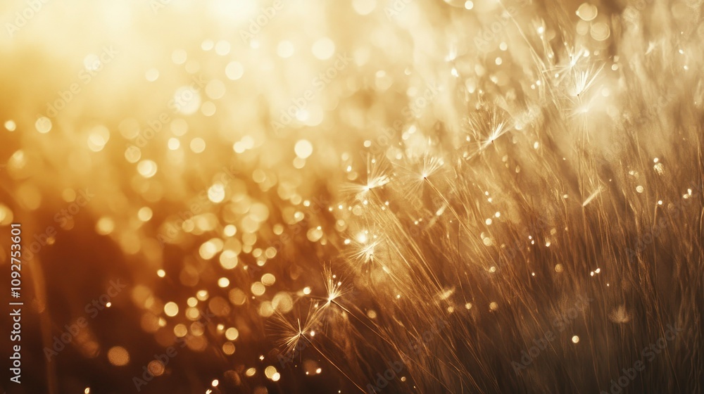 Fototapeta premium Golden Light Symphony