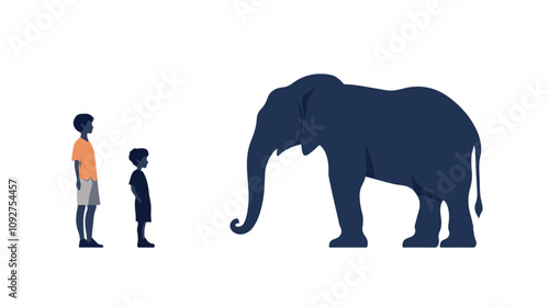 Comparing Elephants to Humans: Surprising Size Contrasts Between Child and Adult