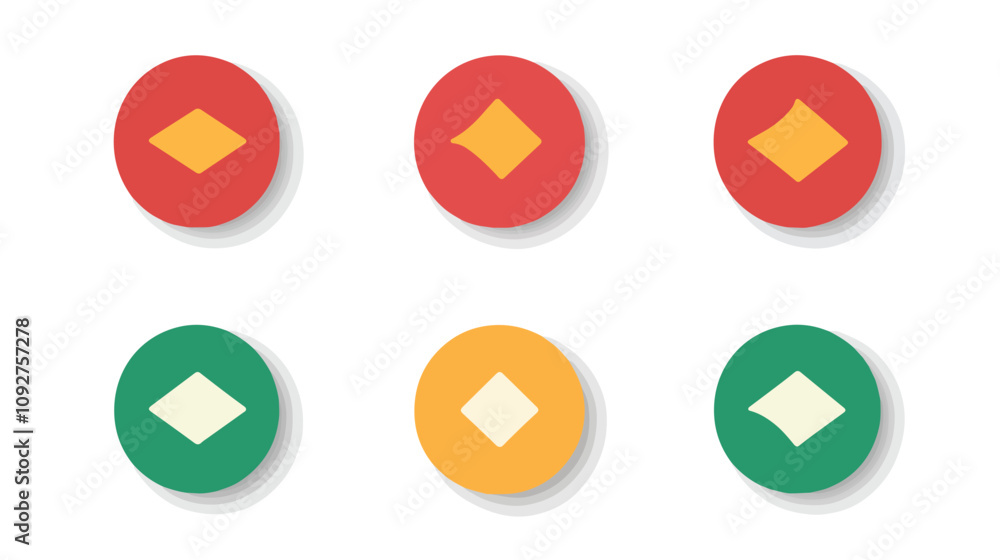 Professional Download Upload Buttons Vector Set Graphic