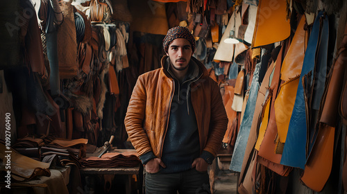 Cultural Heritage in Focus: The Lively Craft of Leather Tanning in Morocco's Artisan Workshops