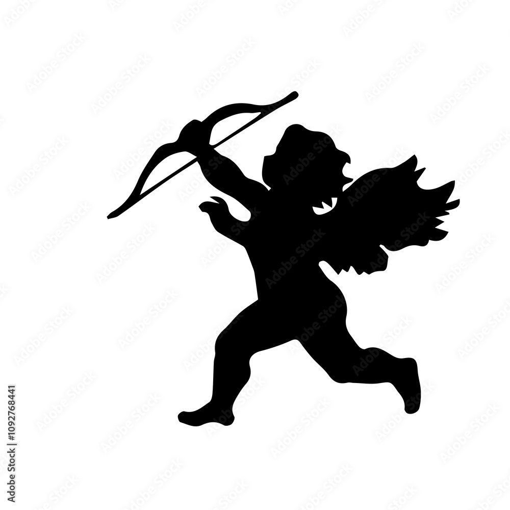 Naklejka premium Cupid Angel