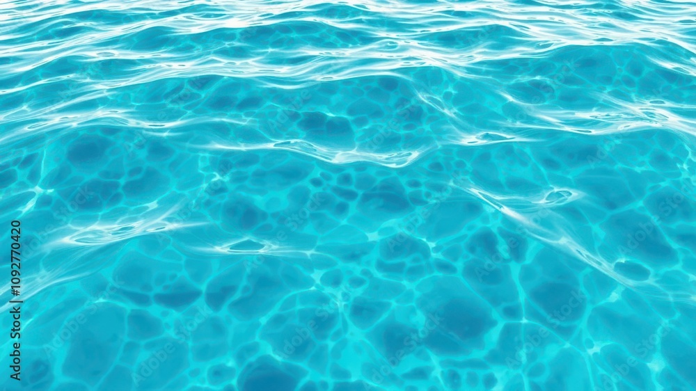 Abstract blue water background resembling rippling waves, aqua Abstract blue water background resembling rippling waves, aqua