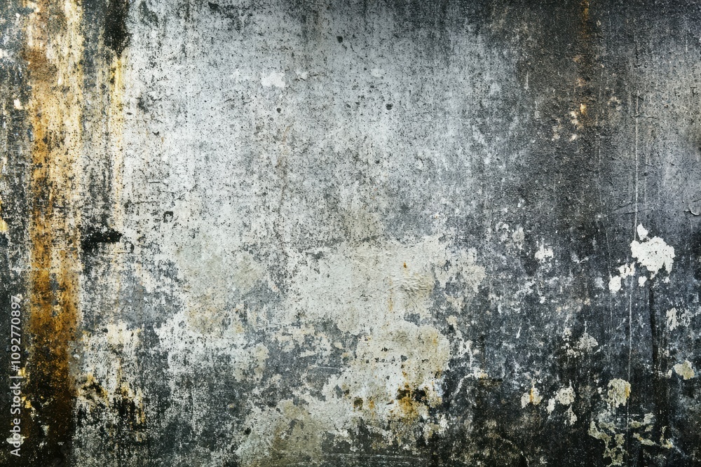 Obraz premium 古い壁の風化した表面と美しいテクスチャーが調和したアート作品