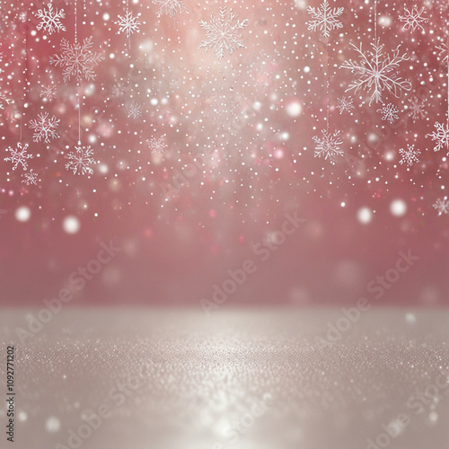 a snowflake that is on a pink background