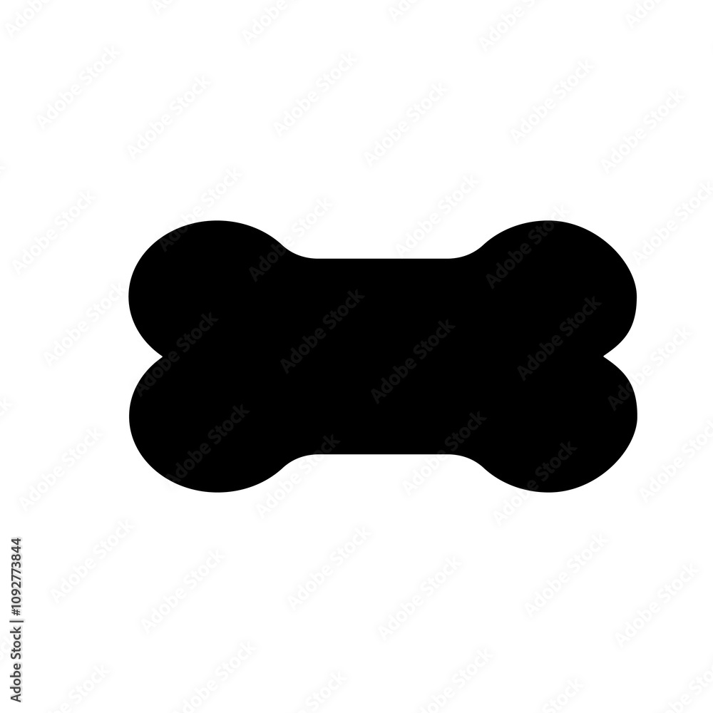 Fototapeta premium Dog Bone Illustration 