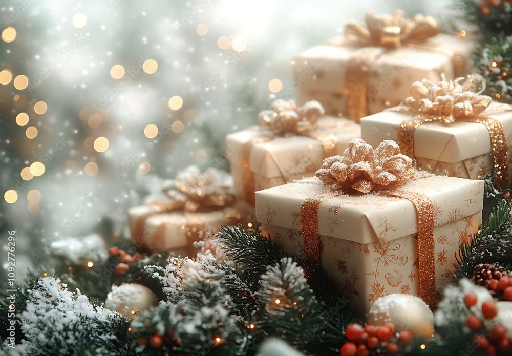 Group of Presents Under a Christmas Tree
Group of Presents Under a Christmas Tree
