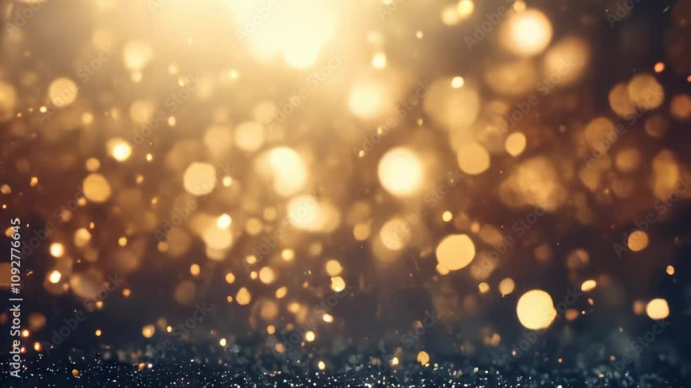 Warm golden bokeh lights softly illuminate a dark background, evoking a sense of magic, warmth, and celebration. Warm golden bokeh lights softly illuminate a dark background, evoking a sense of magic, warmth, and celebration.