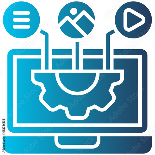 Content Management System Icon