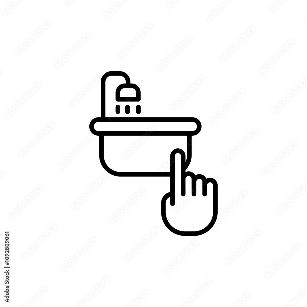 Select bathtub outline icons, minimalist vector illustration ,simple transparent graphic element .Isolated on white background Select bathtub outline icons, minimalist vector illustration ,simple transparent graphic element .Isolated on white background