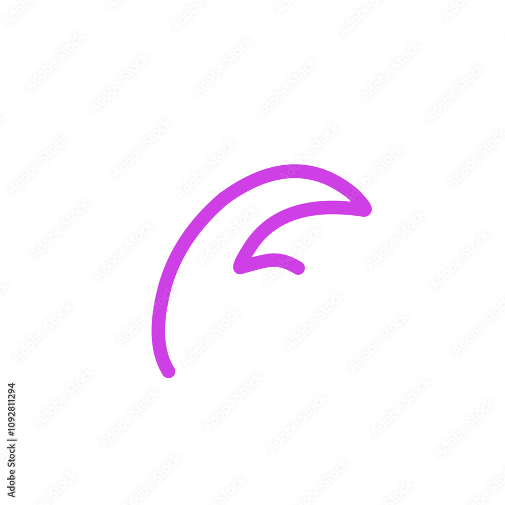 Naklejka premium doodle line art