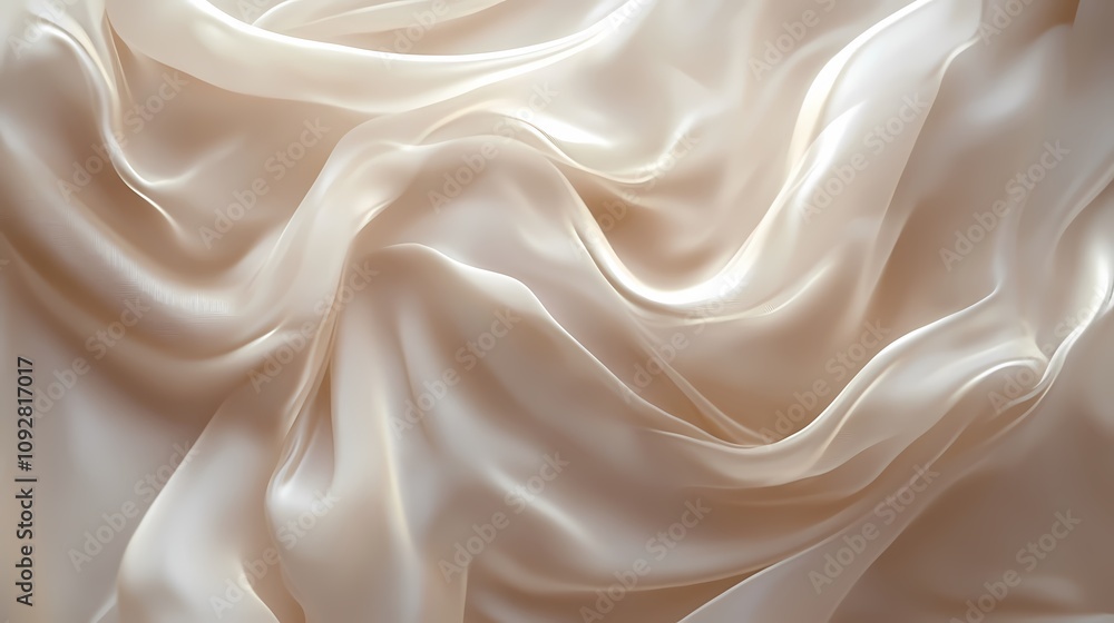 Obraz premium digital technology silk texture poster background