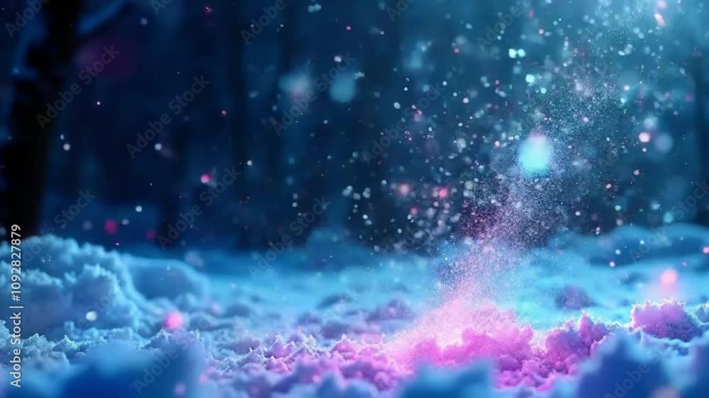 Abstract glowing neon background. Modern background. 3d rendering digital animation 4K Abstract glowing neon background. Modern background. 3d rendering digital animation 4K
