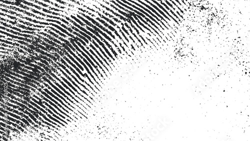 An abstract fingerprint design with a grunge texture, Detailed fingerprint on grunge background symbolizing identity verification