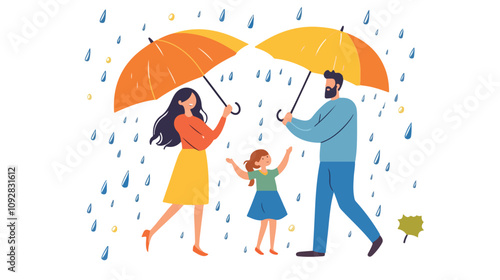 International Family Day Celebration Festive Image