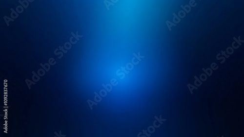 Abstract blue background, blue curve, smooth shape design in blue with blurred lines