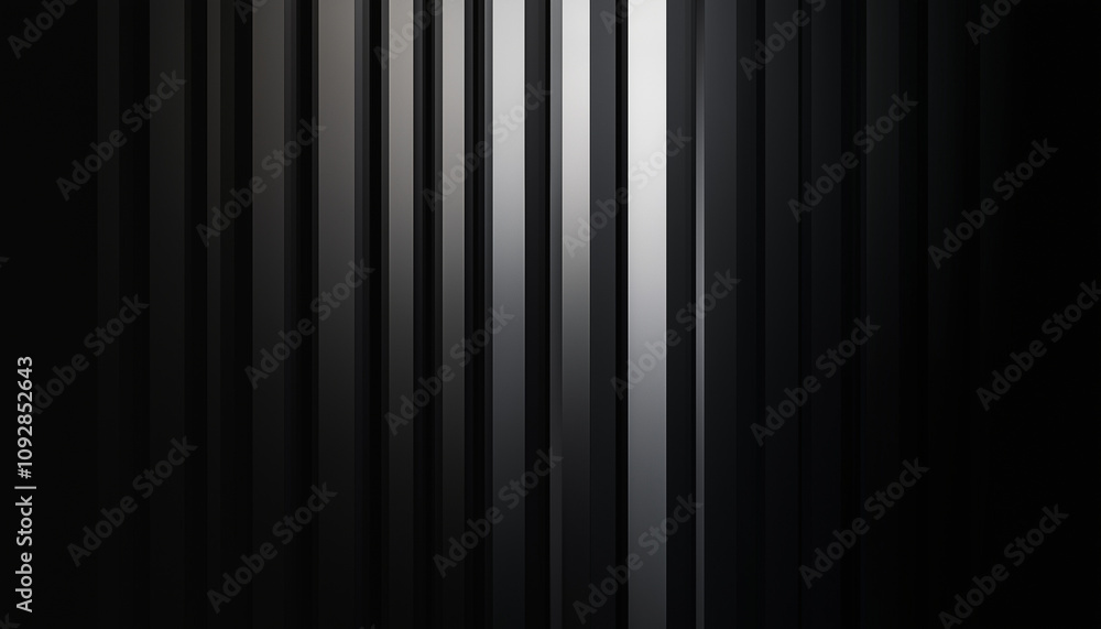 Obraz premium Charcoal to Silver Vertical Gradient