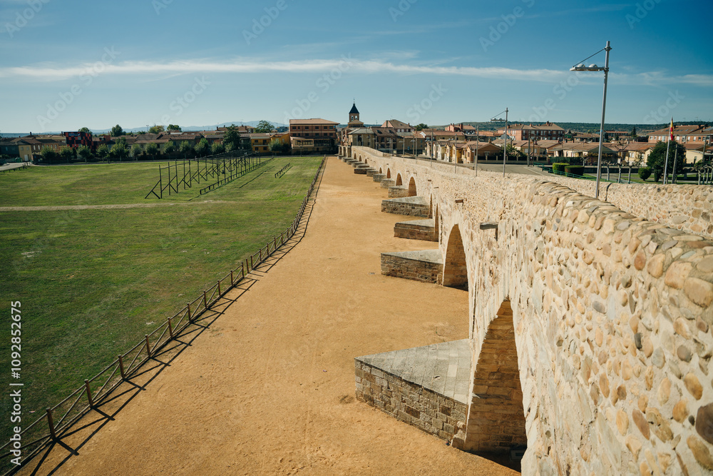 Fototapeta premium Roman bridge at Ponte de Lima in Portugal
