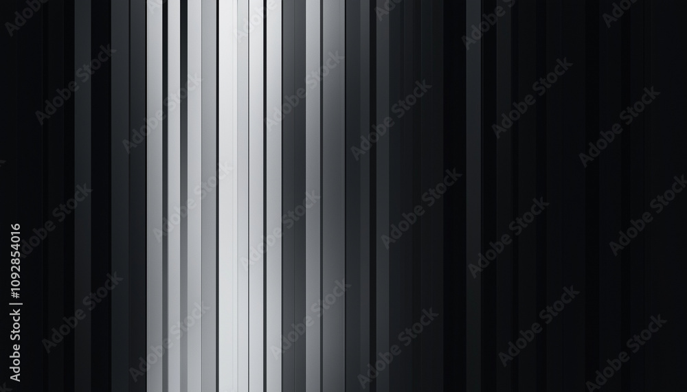 Obraz premium Charcoal to Metallic Silver Gradient