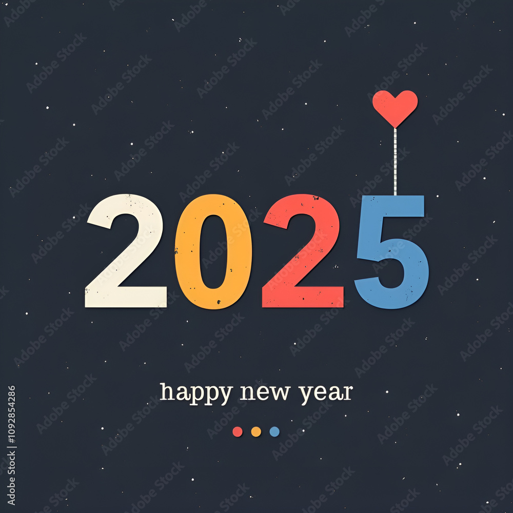 Fototapeta premium Happy New Year