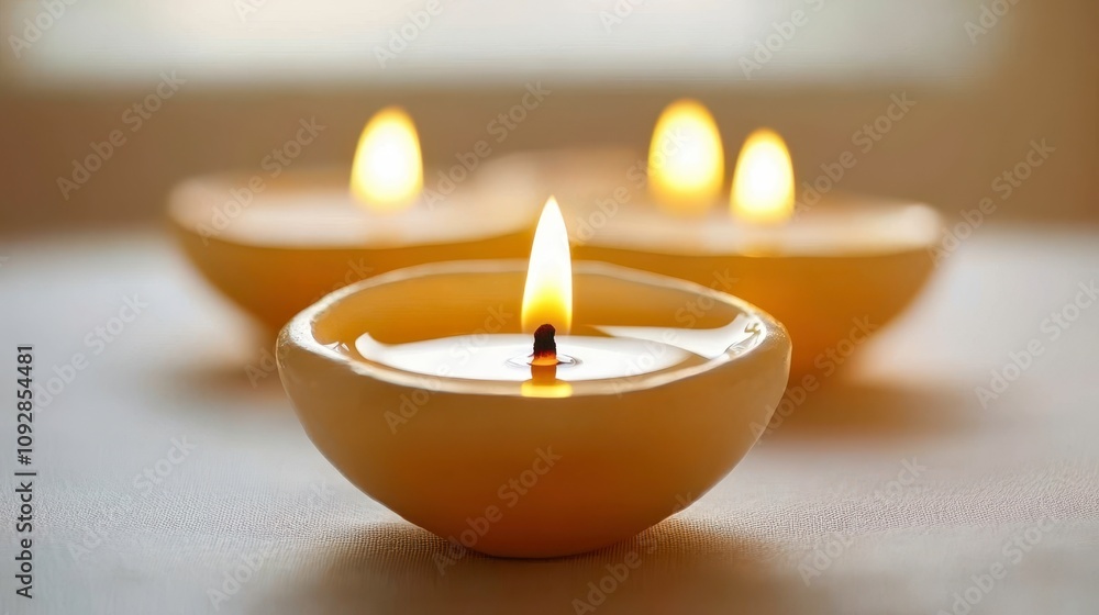 Relaxing candlelit ambiance cozy home photography warm interior close-up serenity and comfort Relaxing candlelit ambiance cozy home photography warm interior close-up serenity and comfort