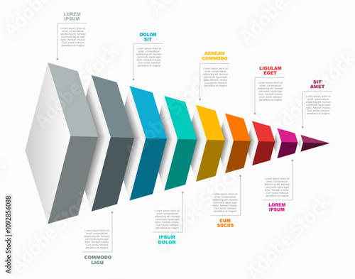 Infographic design template with place for your data. Vector illustration.