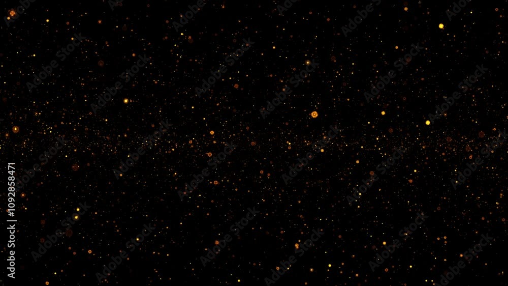 Loop small glow orange spark bomb particles fire falling down animation on black abstract background. 4K 3D animation of fiery orange glowing flying ember burning ash particles. Loop small glow orange spark bomb particles fire falling down animation on black abstract background. 4K 3D animation of fiery orange glowing flying ember burning ash particles.