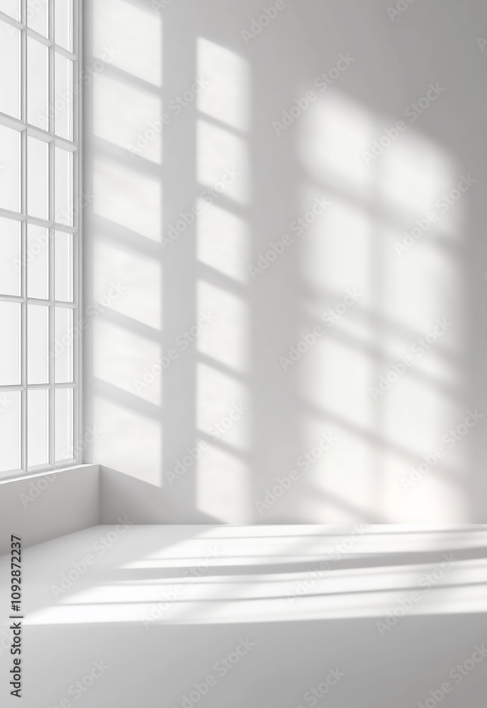 Blurred Backdrop Empty Room With Copy Space Abstract White Studio Background for Product Presentation Window Shadows and Sunlight. Blurred Backdrop
Blurred Backdrop Empty Room With Copy Space Abstract White Studio Background for Product Presentation Window Shadows and Sunlight. Blurred Backdrop