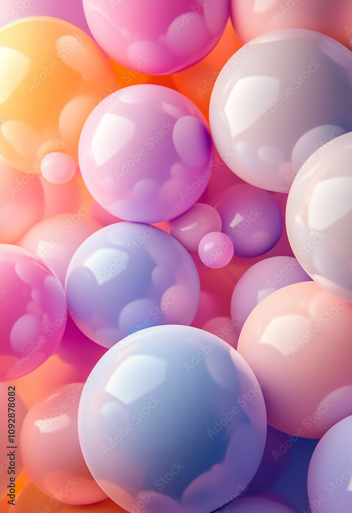 Floating Bubbles on a Pastel Backdrop Birthday Celebration Background for Kids with Pastel Pink Balloon Garland - Festive Party Atmosphere with Lots of Balloons Geometric shapes Pastel spheres
Floating Bubbles on a Pastel Backdrop Birthday Celebration Background for Kids with Pastel Pink Balloon Garland - Festive Party Atmosphere with Lots of Balloons Geometric shapes Pastel spheres