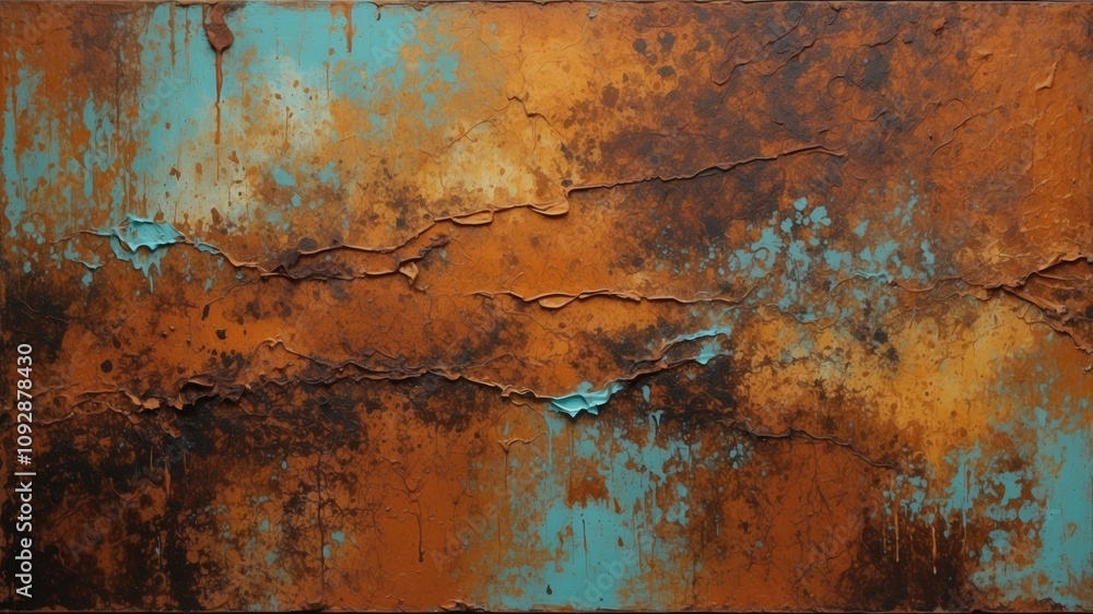 Abstract painting old rusty surface background Abstract painting old rusty surface background