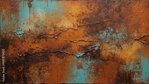 Abstract painting old rusty surface background