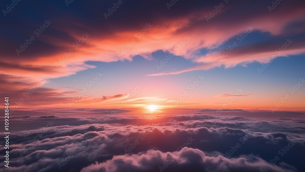 sunset in the sky sunset in the sky