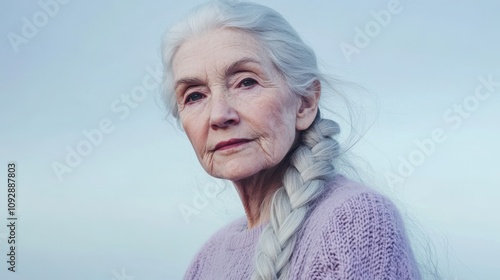 The Elderly Woman with Grace