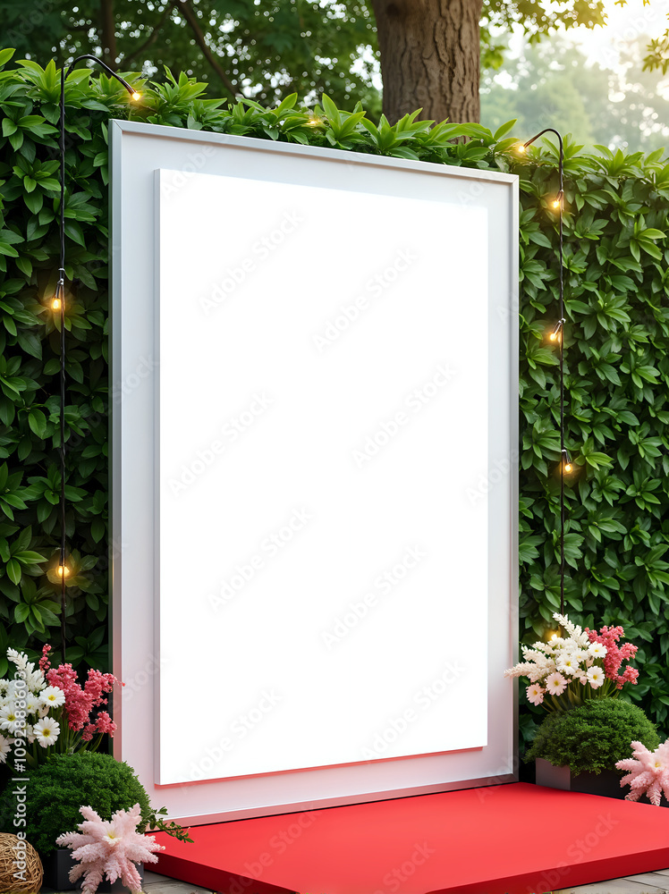Event Backdrop Mockup - Elegant and Customizable Design for Weddings and Fashion Shows Event Backdrop Mockup - Elegant and Customizable Design for Weddings and Fashion Shows