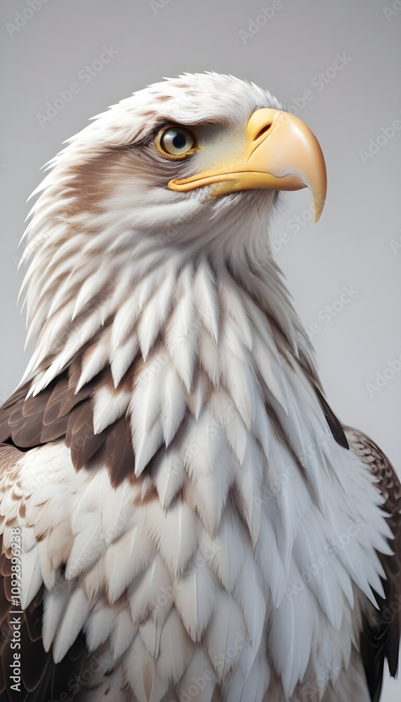 3d eagle rendering with open wings 3d eagle rendering with open wings