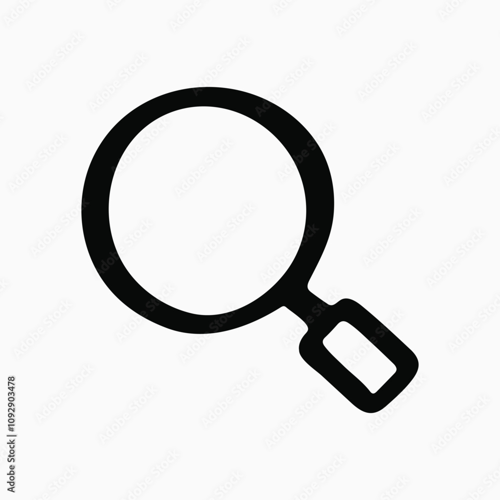 magnifying glass isolated on white magnifying glass isolated on white