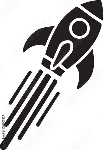  Rocket Icon Vector Art Design