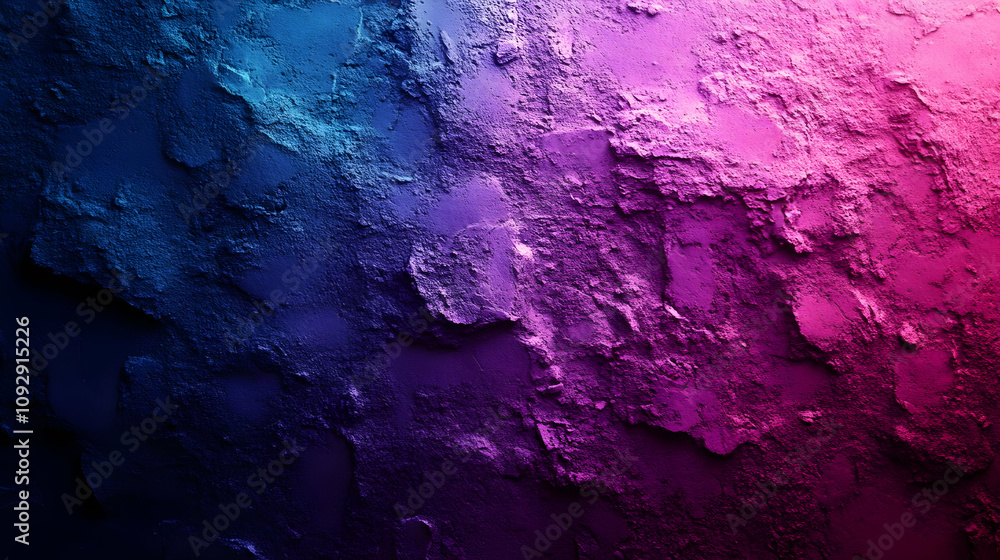 Vibrant Purple and Blue Textured Wall, Abstract Background Design, Grunge Style Vibrant Purple and Blue Textured Wall, Abstract Background Design, Grunge Style